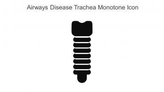 Airways Disease Trachea Monotone Icon In Powerpoint Pptx Png And Editable Eps Format