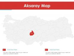 Aksaray map powerpoint presentation ppt template