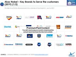Akzo Nobel Key Brands To Serve The Customers 2019