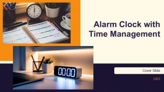 Alarm Clock With Time Management PPT Structure AT