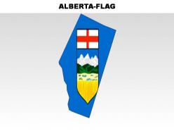 Alberta country powerpoint flags