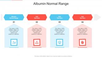 Albumin Normal Range In Powerpoint And Google Slides Cpb