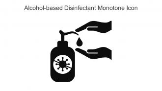 Alcohol Based Disinfectant Monotone Icon In Powerpoint Pptx Png And Editable Eps Format