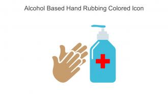 Alcohol Based Hand Rubbing Colored Icon In Powerpoint Pptx Png And Editable Eps Format