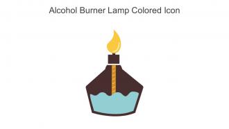Alcohol Burner Lamp Colored Icon In Powerpoint Pptx Png And Editable Eps Format