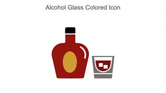 Alcohol Glass Colored Icon In Powerpoint Pptx Png And Editable Eps Format