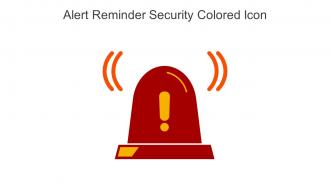 Alert Reminder Security Colored Icon In Powerpoint Pptx Png And Editable Eps Format