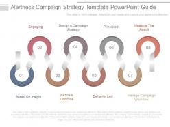 Alertness campaign strategy template powerpoint guide