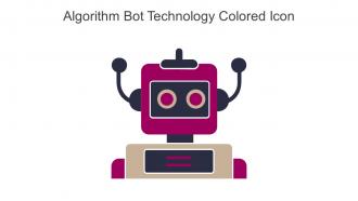 Algorithm Bot Technology Colored Icon In Powerpoint Pptx Png And Editable Eps Format
