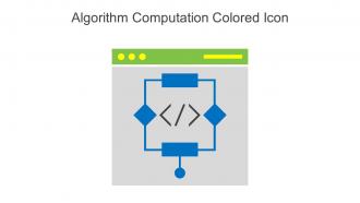 Algorithm Computation Colored Icon In Powerpoint Pptx Png And Editable Eps Format