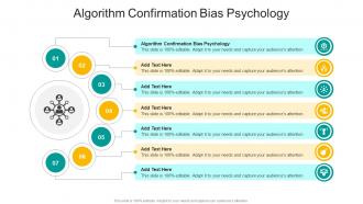 Algorithm Confirmation Bias Psychology In Powerpoint And Google Slides Cpp