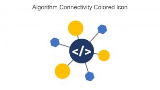 Algorithm Connectivity Colored Icon In Powerpoint Pptx Png And Editable Eps Format