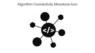 Algorithm Connectivity Monotone Icon In Powerpoint Pptx Png And Editable Eps Format