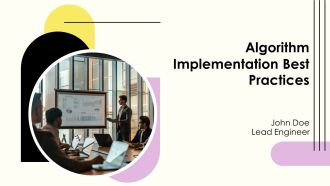 Algorithm Implementation Best Practices PPT Template AT