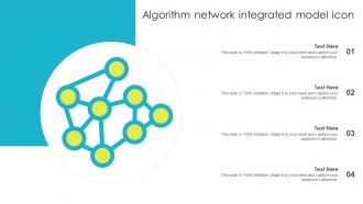 Algorithm Network Integrated Model Icon