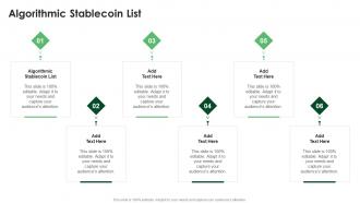 Algorithmic Stablecoin List In Powerpoint And Google Slides Cpb