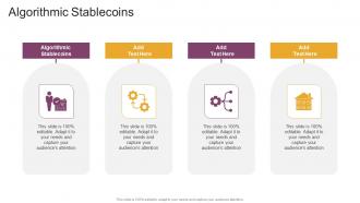 Algorithmic Stablecoins In Powerpoint And Google Slides Cpb