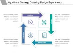 Algorithmic Strategy Covering Design Experiments Implement And Analyze