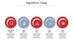 Algorithms class ppt powerpoint presentation portfolio graphics cpb