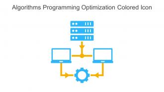 Algorithms Programming Optimization Colored Icon In Powerpoint Pptx Png And Editable Eps Format