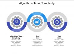 Algorithms time complexity ppt powerpoint presentation icon master slide cpb