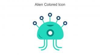 Alien Colored Icon In Powerpoint Pptx Png And Editable Eps Format