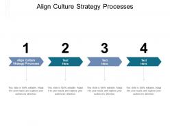 Align culture strategy processes ppt powerpoint presentation layouts designs download cpb