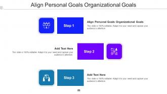 Align Personal Goals Organizational Goals Ppt Powerpoint Presentation Summary Cpb