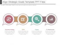 Align strategic goals template ppt files