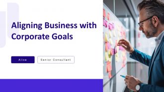 Aligning Business With Corporate Goals PPT Example AT