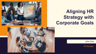 Aligning HR Strategy With Corporate Goals PPT Designs AT