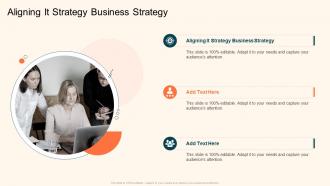 Aligning IT Strategy Business Strategy In Powerpoint And Google Slides Cpb