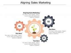 Aligning sales marketing ppt powerpoint presentation file design inspiration cpb