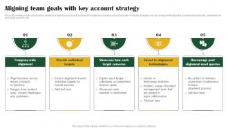 Aligning Team Goals Key Customer Account Management Tactics Strategy SS V