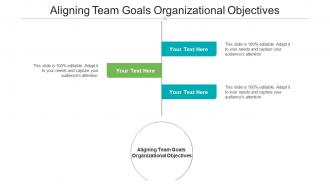 Aligning team goals organizational objectives ppt powerpoint presentation file slide cpb