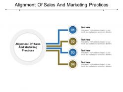 Alignment of sales and marketing practices ppt powerpoint presentation styles icons cpb