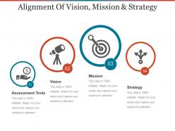 Alignment of vision mission and strategy powerpoint show