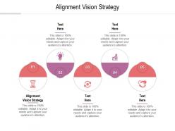 Alignment vision strategy ppt powerpoint presentation file demonstration cpb