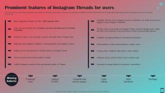 All About Instagram Threads Powerpoint Presentation Slides AI CD Appealing Professionally