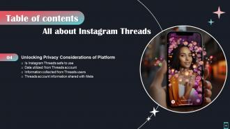 All About Instagram Threads Powerpoint Presentation Slides AI CD Slides Multipurpose