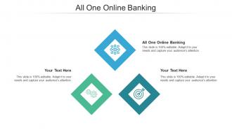 All One Online Banking Ppt Powerpoint Presentation Ideas Files Cpb