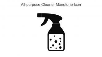 All Purpose Cleaner Monotone Icon In Powerpoint Pptx Png And Editable Eps Format