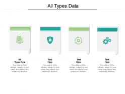 All types data ppt powerpoint presentation infographic template influencers cpb