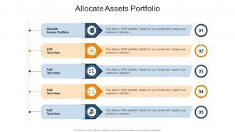 Allocate Assets Portfolio In Powerpoint And Google Slides Cpb