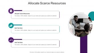 Allocate Scarce Resources In Powerpoint And Google Slides Cpb