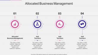 Allocated Business Management In Powerpoint And Google Slides Cpb