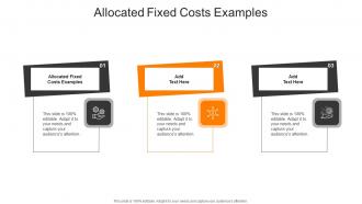 Allocated Fixed Costs Examples In Powerpoint And Google Slides Cpb