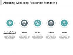 Allocating marketing resources monitoring ppt powerpoint presentation show cpb