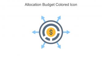 Allocation Budget Colored Icon In Powerpoint Pptx Png And Editable Eps Format