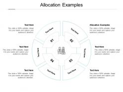 Allocation examples ppt powerpoint presentation show good cpb